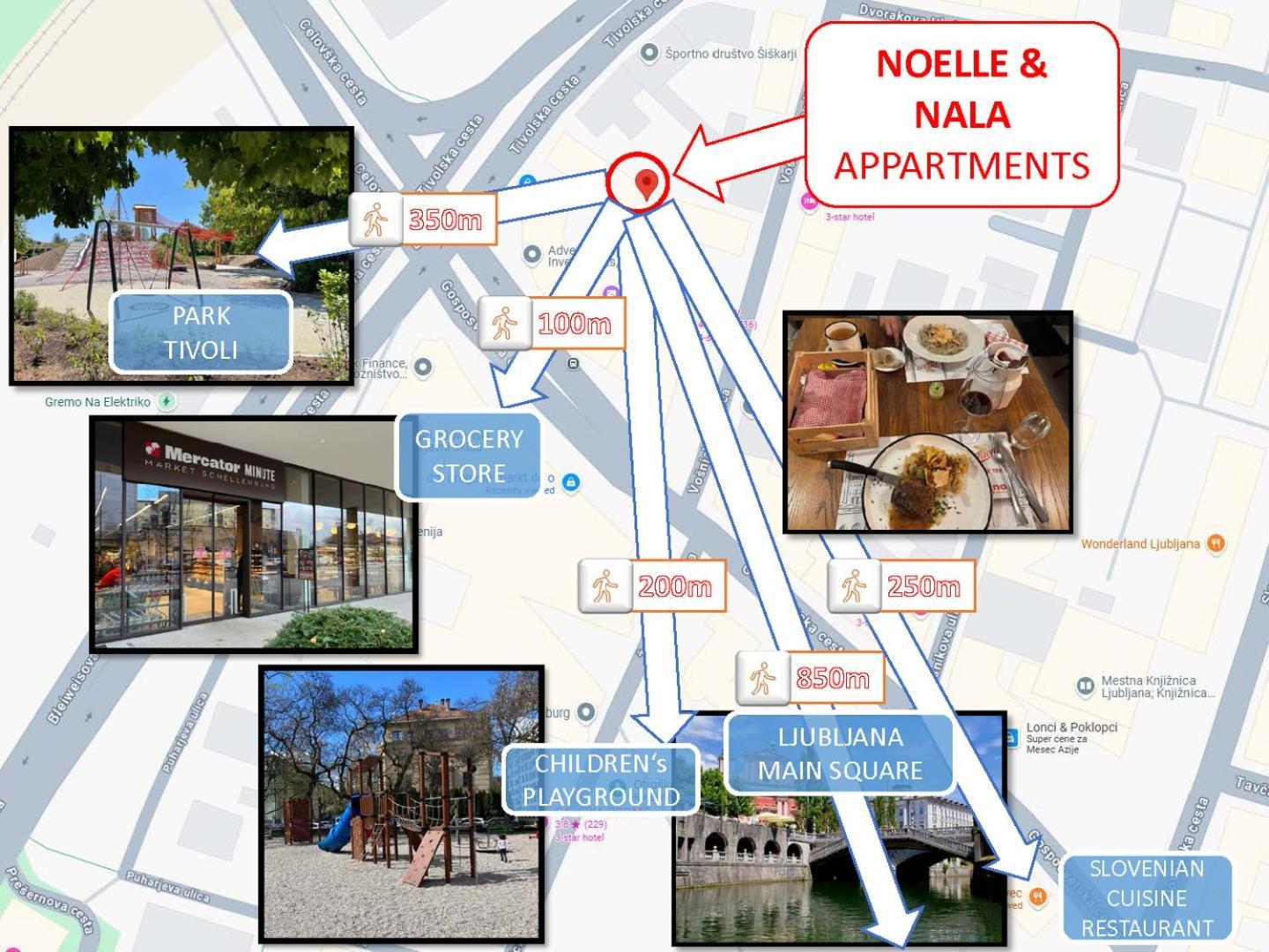 Noelle Apartment Liubliana Exterior foto